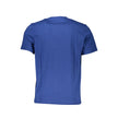 North Sails Blu Baumwoll-T-Shirt für Herren