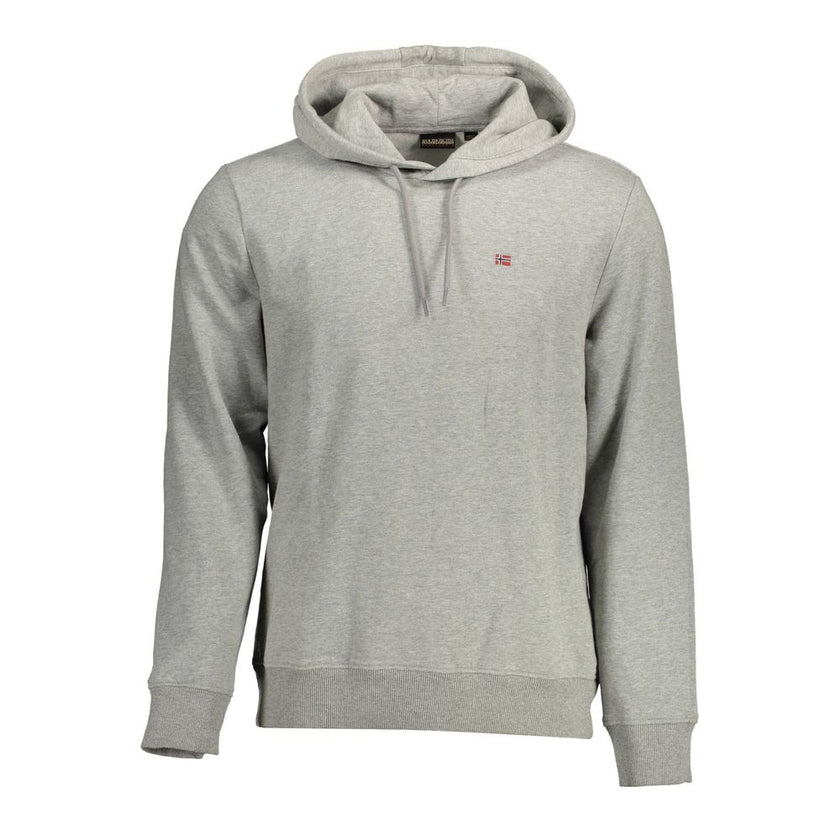 Napapijri Graues Baumwoll-Sweatshirt