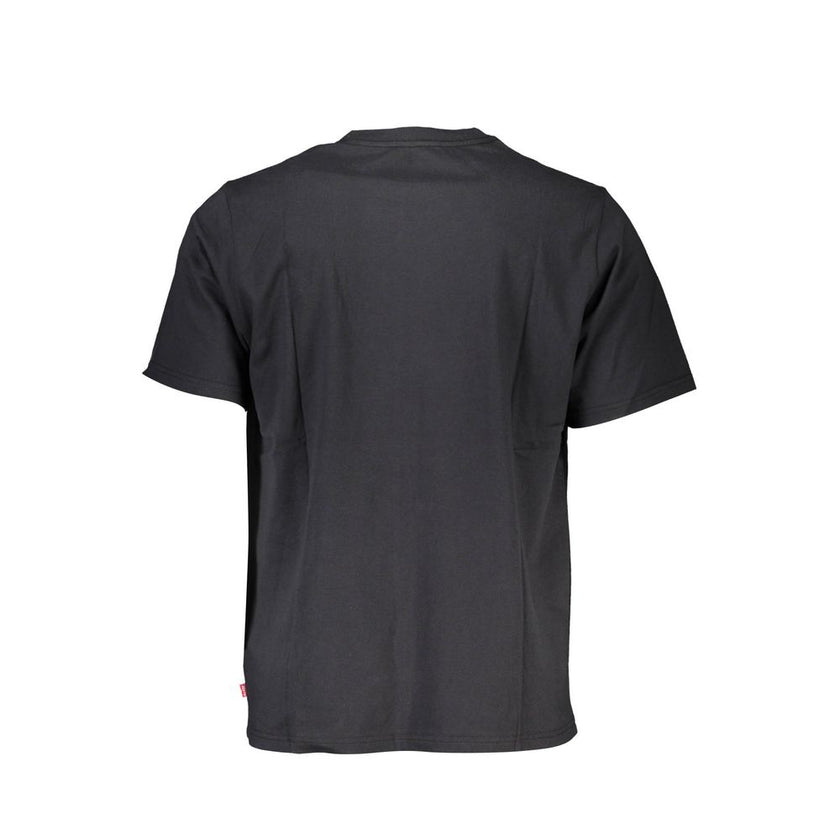Levi's Schwarzes Baumwoll-T-Shirt für Herren