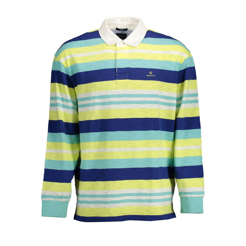 Gant Gelbes Baumwoll-Poloshirt für Herren