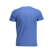 U.S. POLO ASSN. Blaues Baumwoll-T-Shirt für Herren