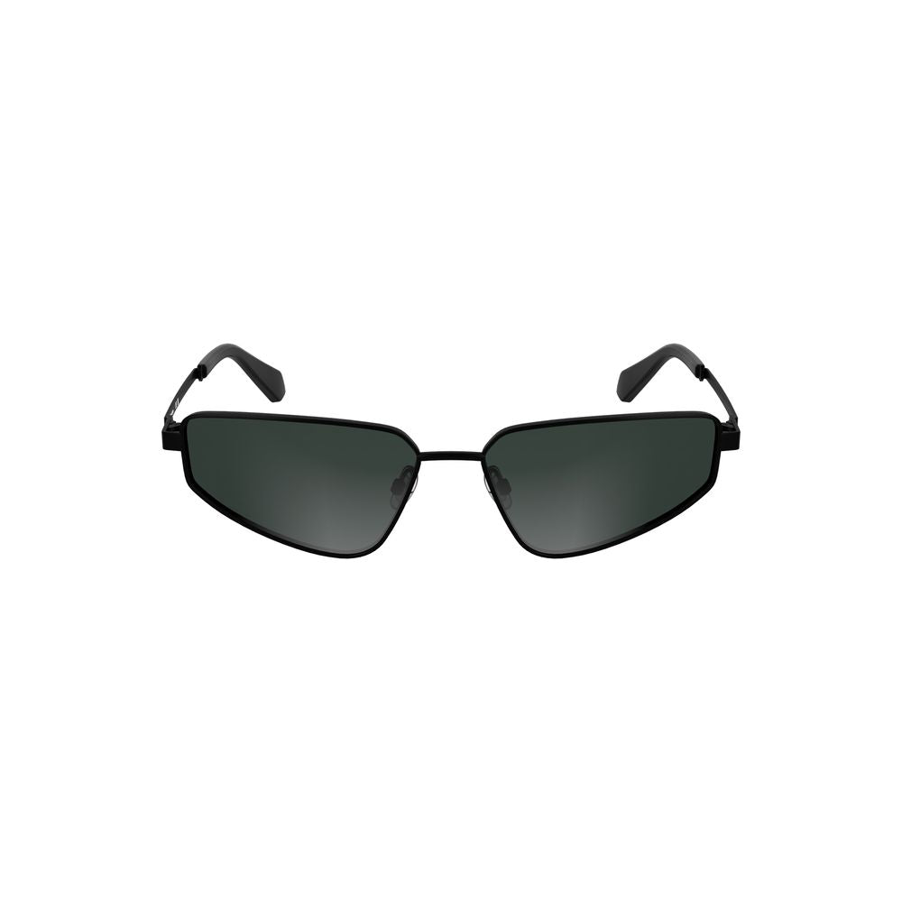 Calvin Klein Sonnenbrille mit schwarzem Metallrahmen