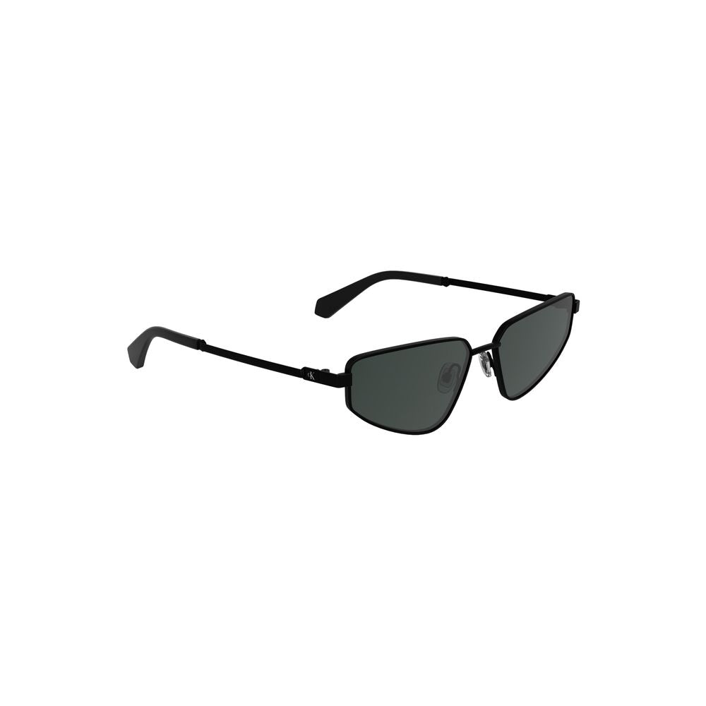 Calvin Klein Sonnenbrille mit schwarzem Metallrahmen