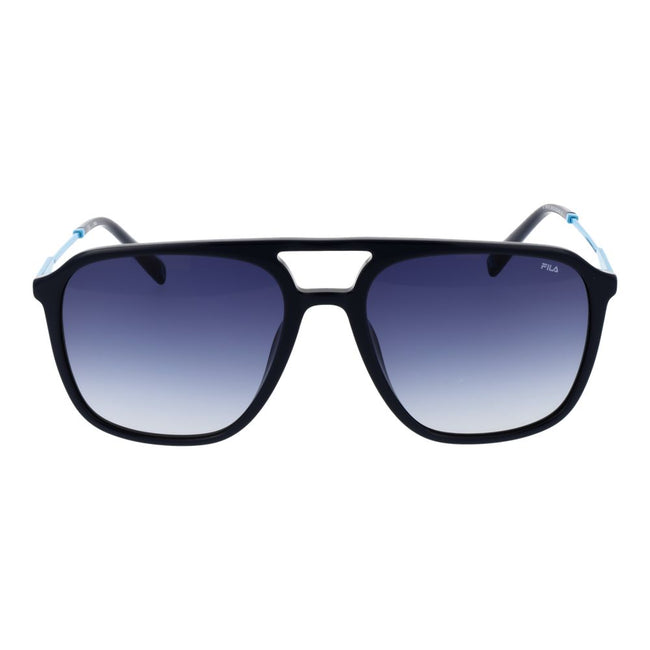 Fila Sonnenbrille aus schwarzem Celluloseacetat