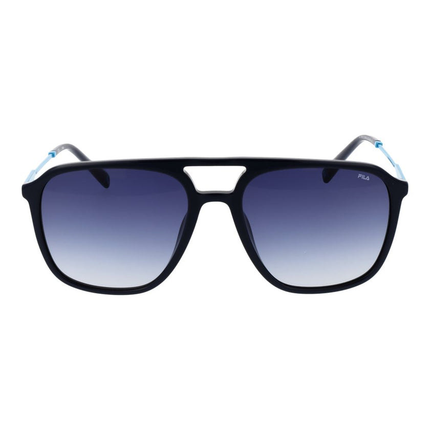 Fila Sonnenbrille aus schwarzem Celluloseacetat
