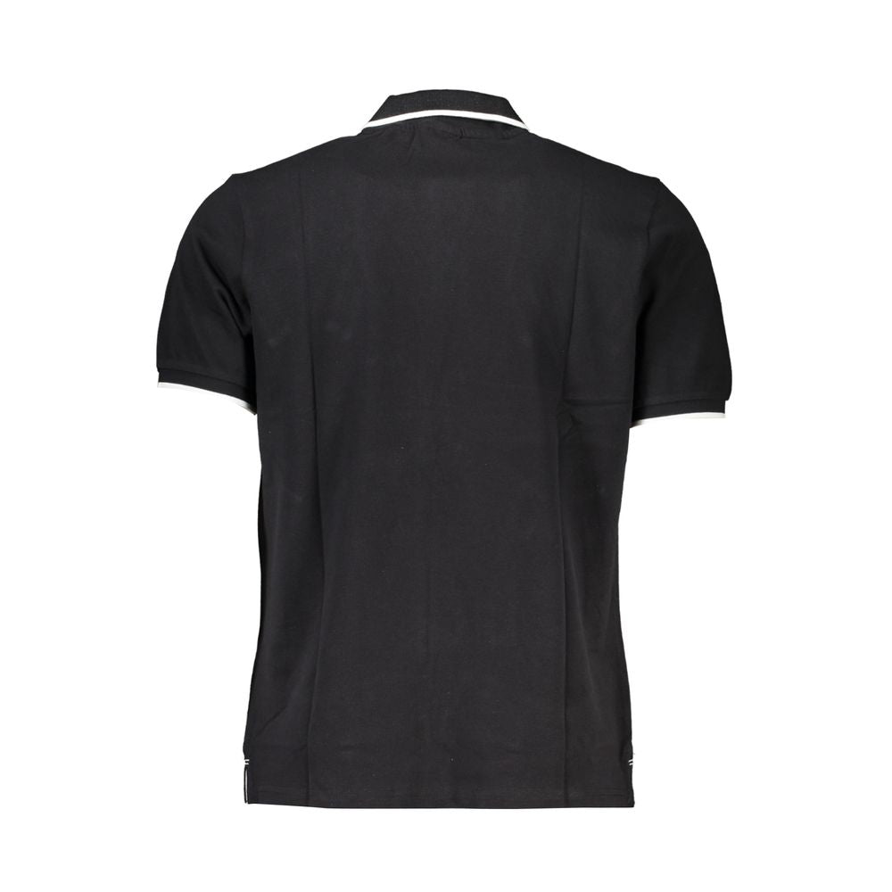 North Sails Schwarzes Herren-Poloshirt aus Baumwolle