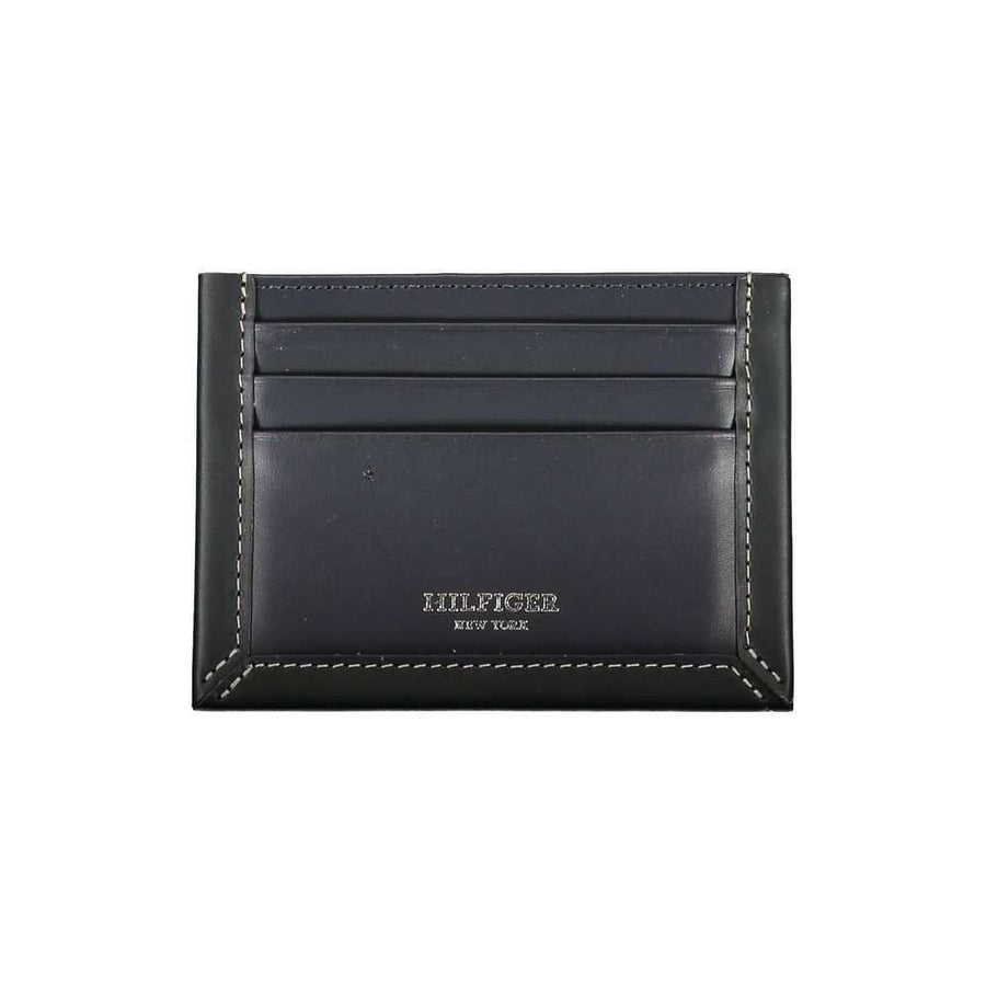Tommy Hilfiger Blaues Leder Portemonnaie