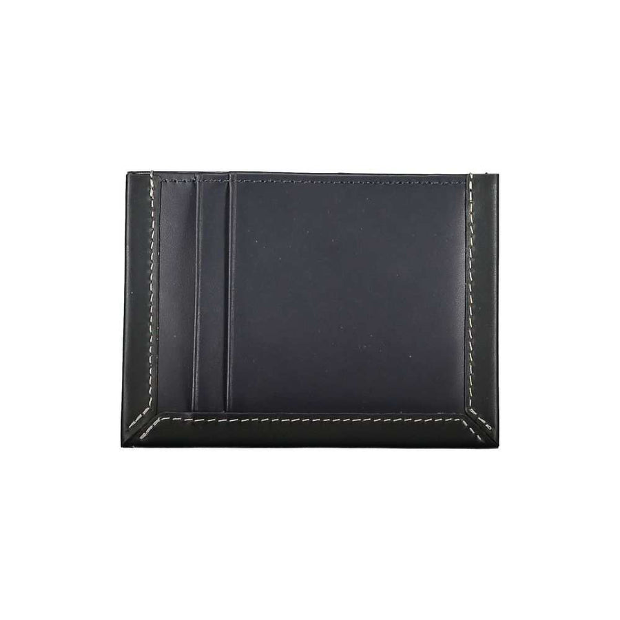 Tommy Hilfiger Blaues Leder Portemonnaie