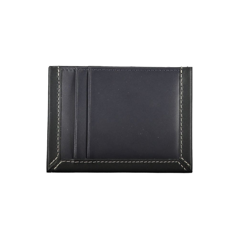 Tommy Hilfiger Blaues Leder Portemonnaie