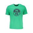 North Sails Verde Baumwoll-T-Shirt für Herren