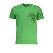 Cavalli Class Verde Baumwoll-T-Shirt für Herren