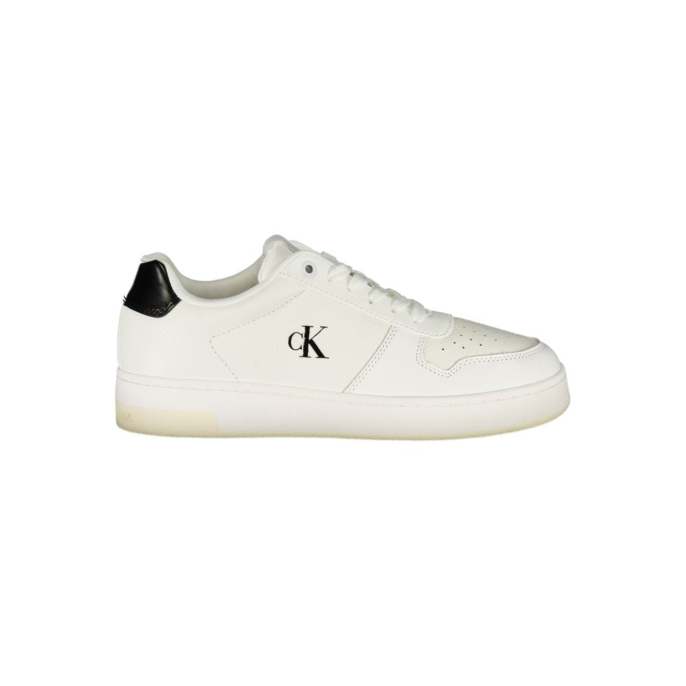 Calvin Klein White Women's Polyurethane Sneakers