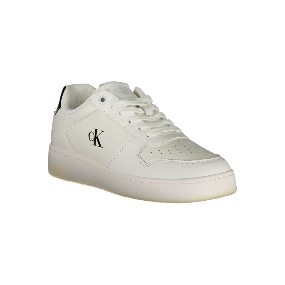 Calvin Klein White Women's Polyurethane Sneakers