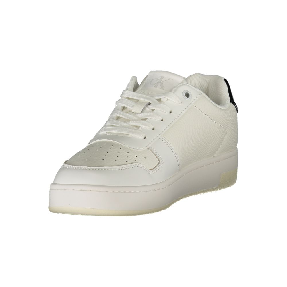 Calvin Klein White Women's Polyurethane Sneakers