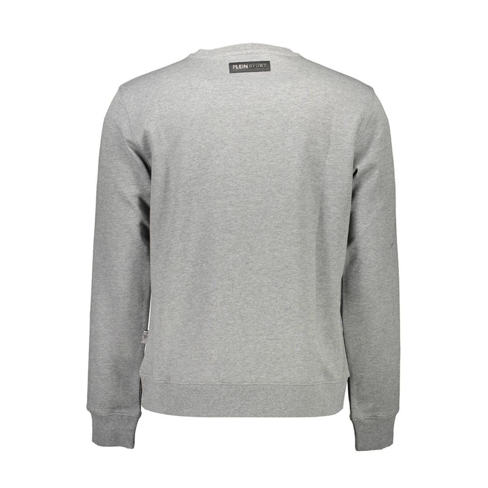Plein Sport Grigio Baumwoll-Sweatshirt für Herren