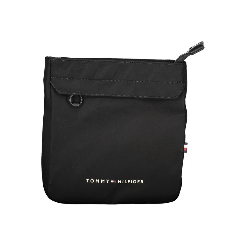 Tommy Hilfiger Schwarze Polyester Handtasche