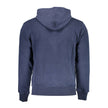 La Martina Blauer Kapuzenpullover aus Baumwolle für Herren
