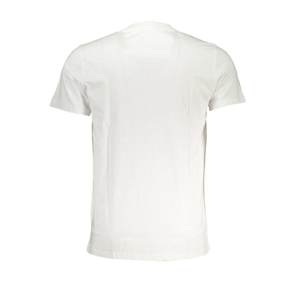 Cavalli Class Men's White Cotton T-Shirt