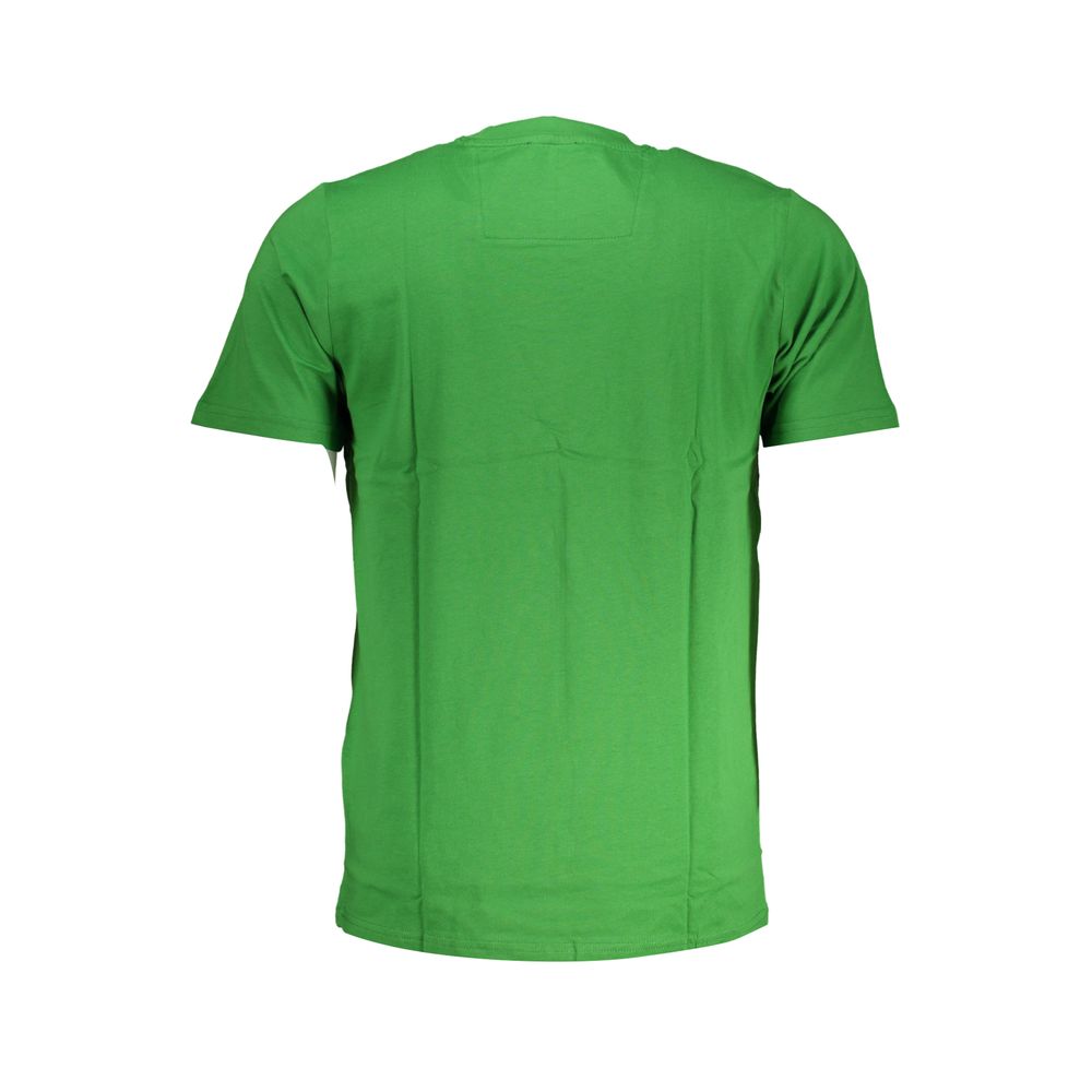 Cavalli Class Verde Baumwoll-T-Shirt für Herren