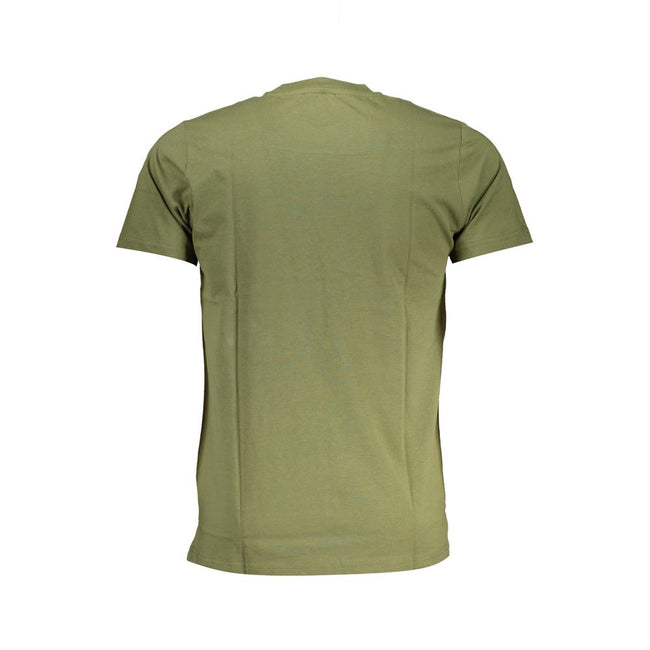 Cavalli Class Verde Baumwoll-T-Shirt für Herren