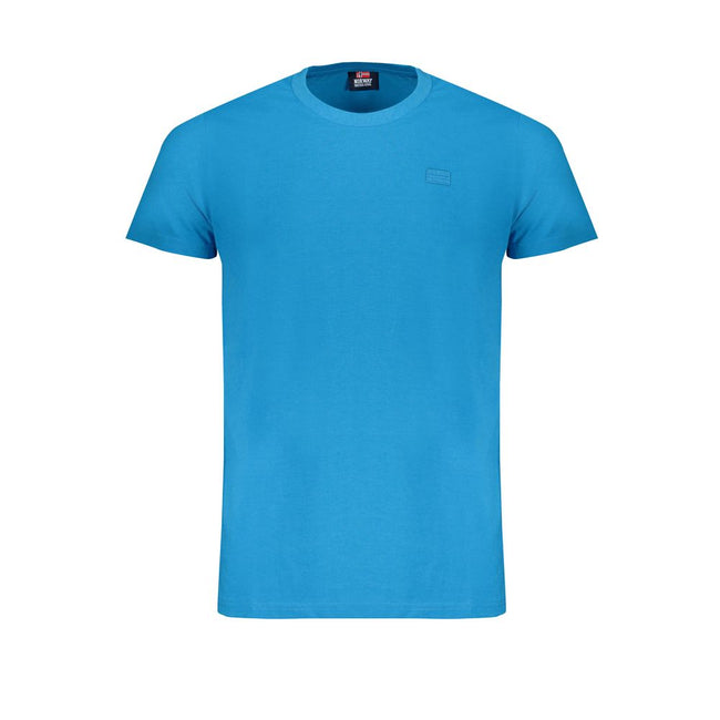 Norway 1963 Blu Baumwoll-T-Shirt für Herren