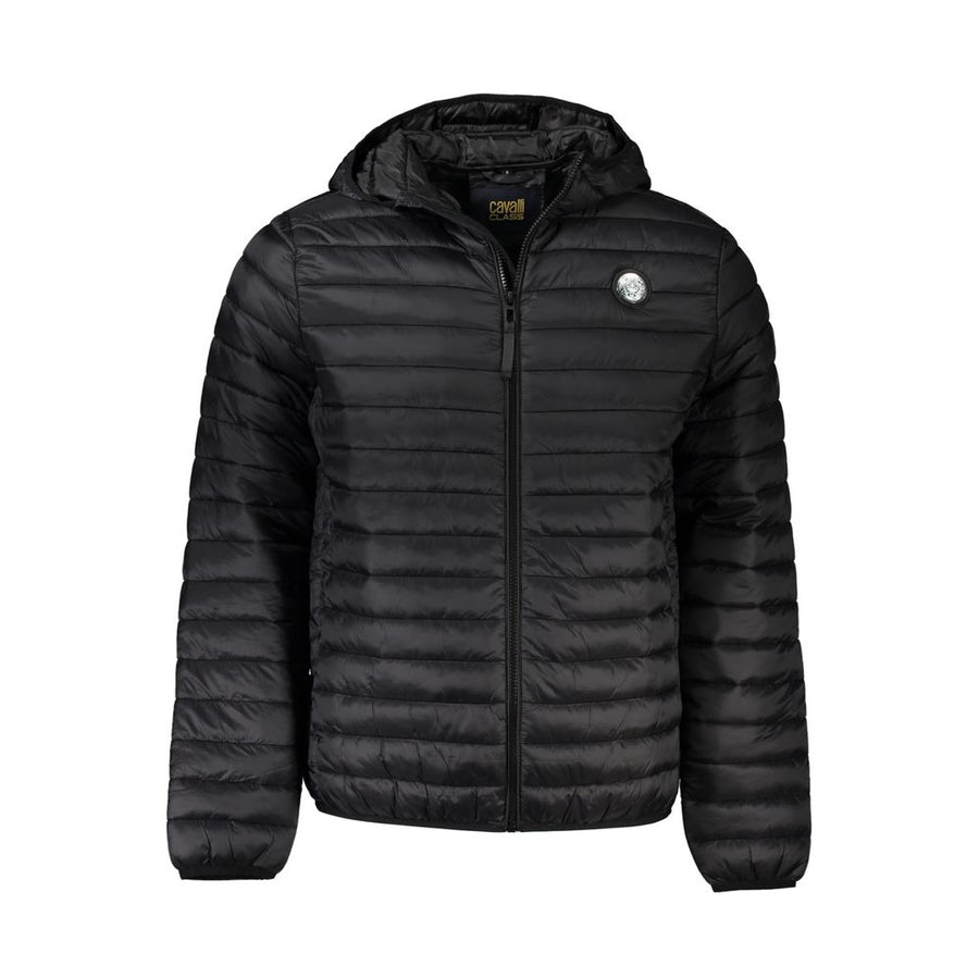Cavalli Class Black Polyamide Jacket for Men