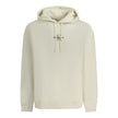Calvin Klein Weißer Herren-Kapuzenpullover aus Baumwolle