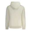 Calvin Klein Weißer Herren-Kapuzenpullover aus Baumwolle
