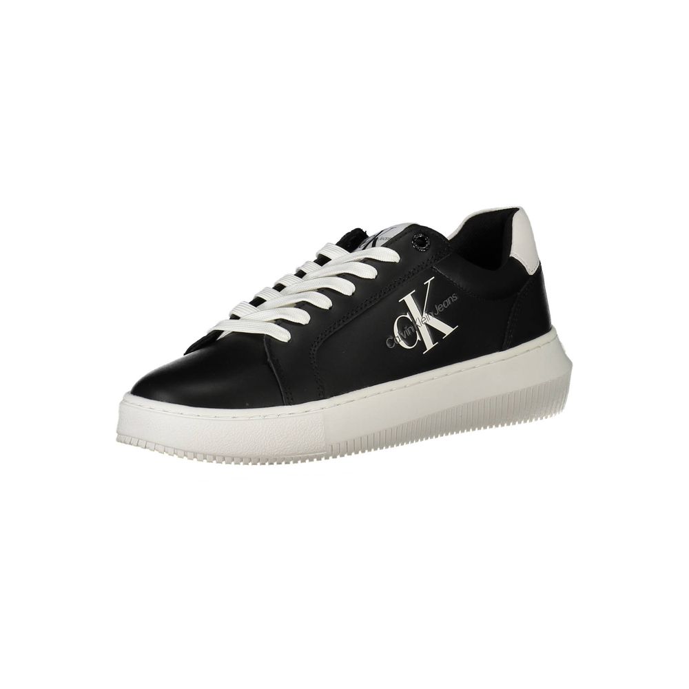 Calvin Klein Black Sneaker Made of Genuine Leather