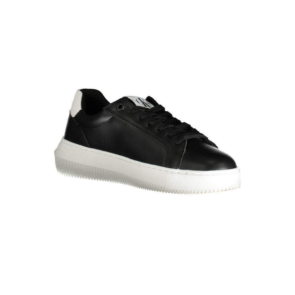 Calvin Klein Black Sneaker Made of Genuine Leather