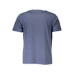 North Sails Blu Baumwoll-T-Shirt für Herren