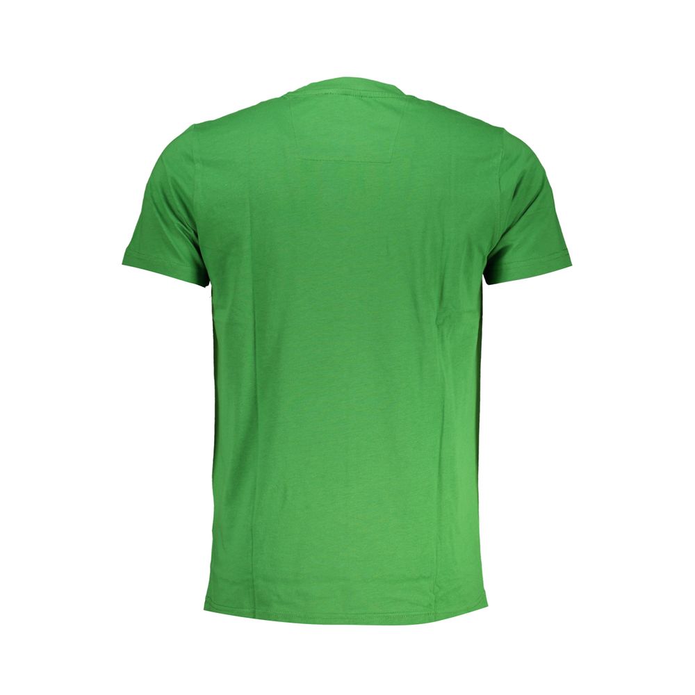 Cavalli Class Verde Baumwoll-T-Shirt für Herren