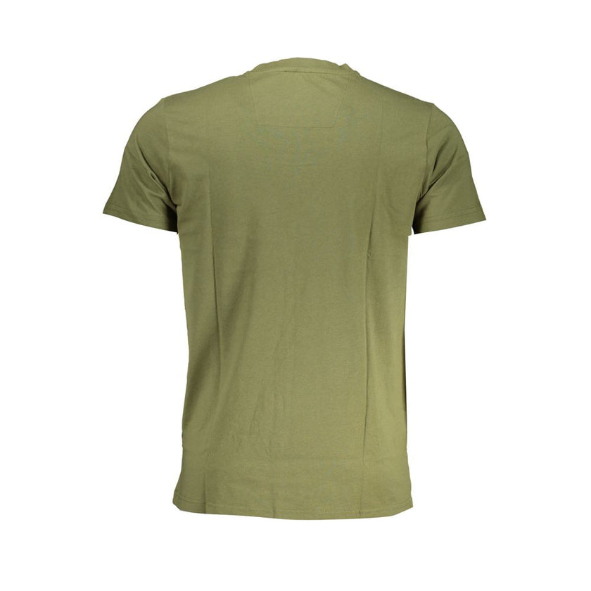 Cavalli Class Verde Baumwoll-T-Shirt für Herren