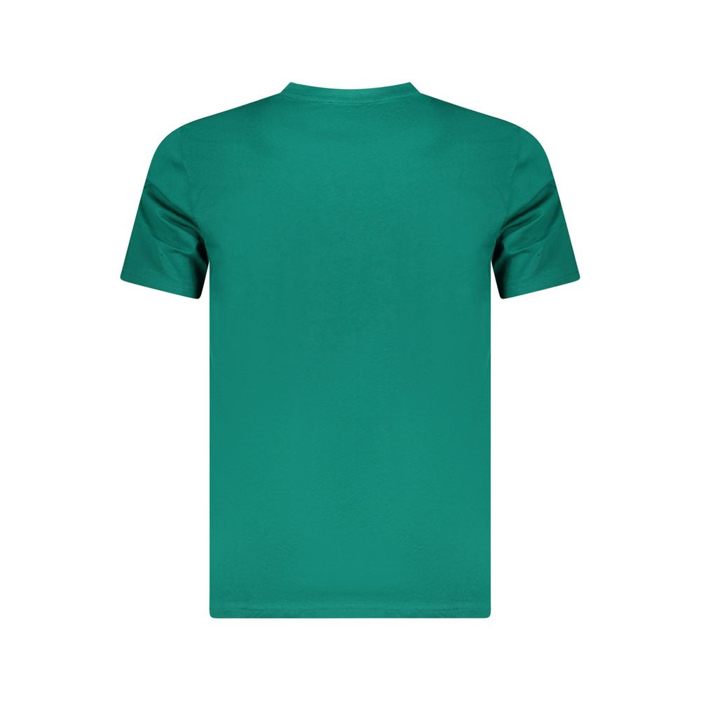 Cavalli Class Men's Green Cotton T-Shirt