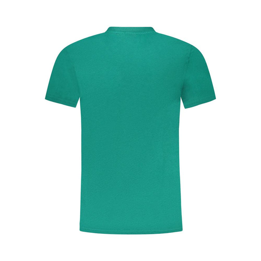 Cavalli Class Verde Baumwoll-T-Shirt für Herren