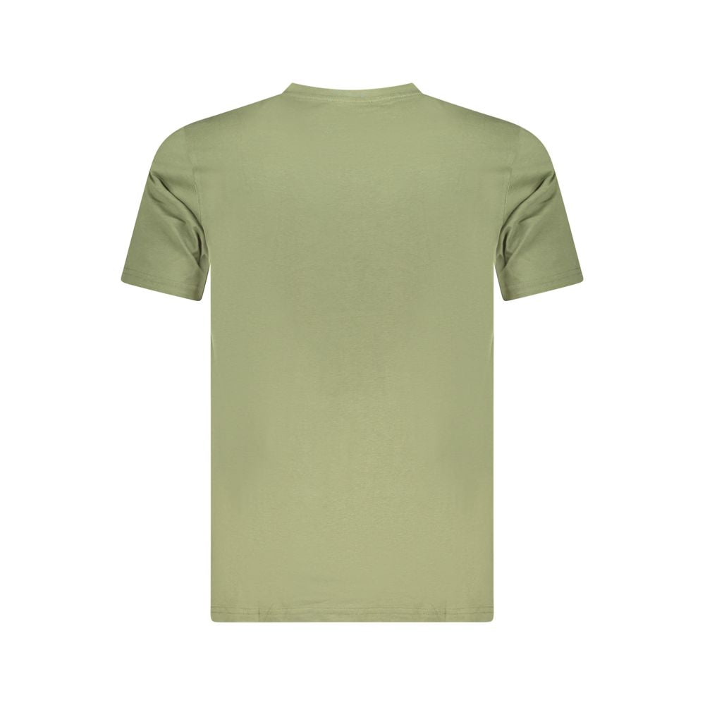 Cavalli Class Verde Baumwoll-T-Shirt für Herren