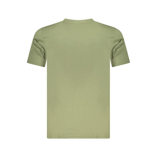 Cavalli Class Verde Baumwoll-T-Shirt für Herren