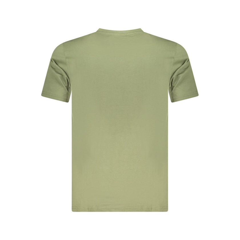 Cavalli Class Verde Baumwoll-T-Shirt für Herren