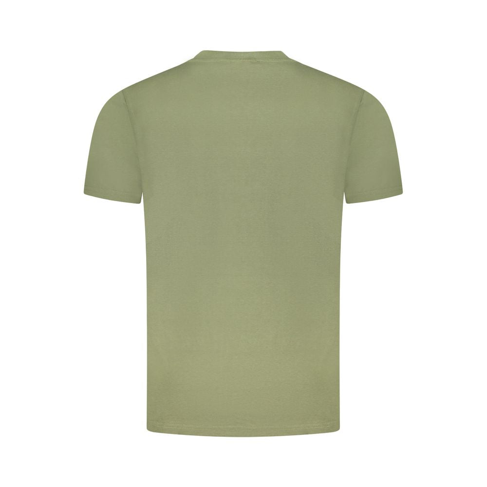 Cavalli Class Men's Green Cotton T-Shirt