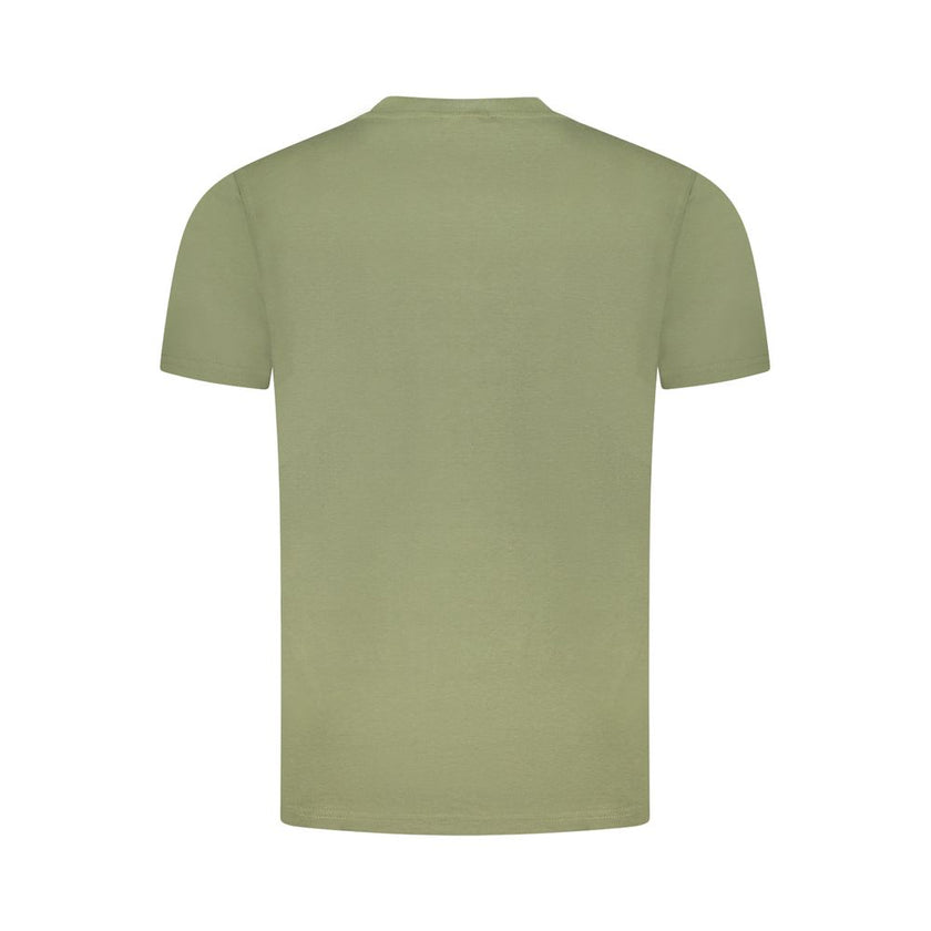Cavalli Class Verde Baumwoll-T-Shirt für Herren