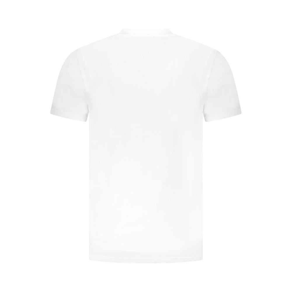 Cavalli Class Men's White Cotton T-Shirt