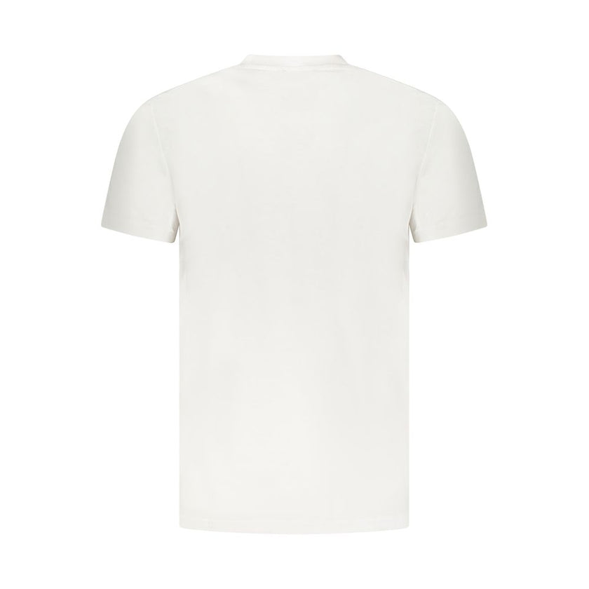 Cavalli Class Bianco Baumwoll-T-Shirt für Herren