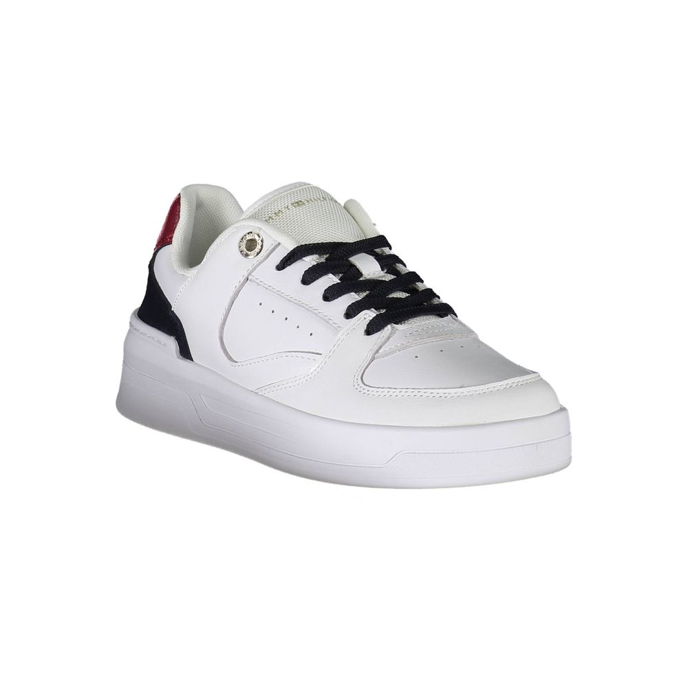 Tommy Hilfiger white canvas sneakers