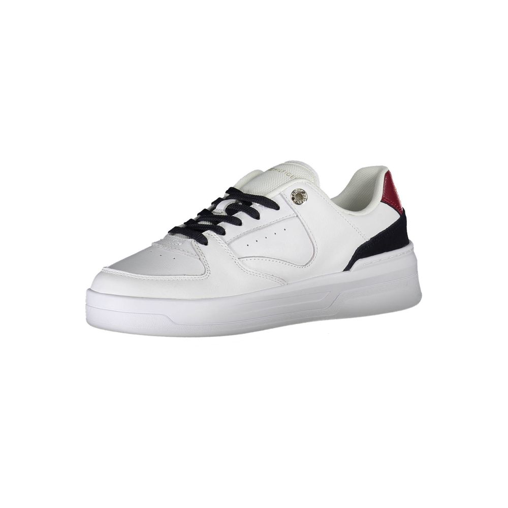 Tommy Hilfiger white canvas sneakers