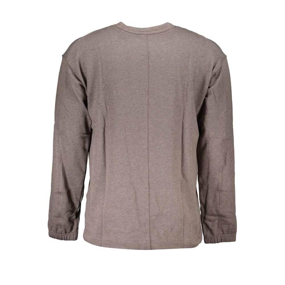 Calvin Klein Men's Brown Cotton Sweatshirt