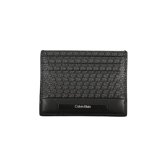 Calvin Klein Schwarzes Polyester Portemonnaie