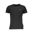 La Martina Schwarzes Baumwoll-T-Shirt für Herren