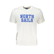 North Sails Bianco Baumwoll-T-Shirt für Herren