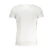 Cavalli Class Weißes Herren-T-Shirt aus Baumwolle
