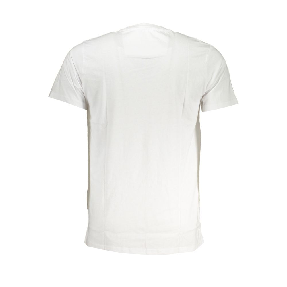 Cavalli Class Men's White Cotton T-Shirt